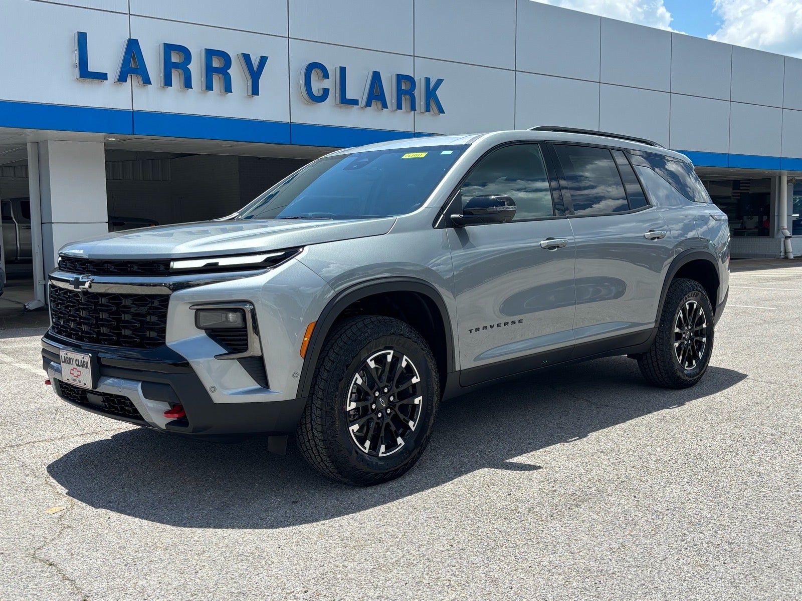 2026 Chevrolet Traverse Z71 in Sterling Gray Metallic — front three-quarter view