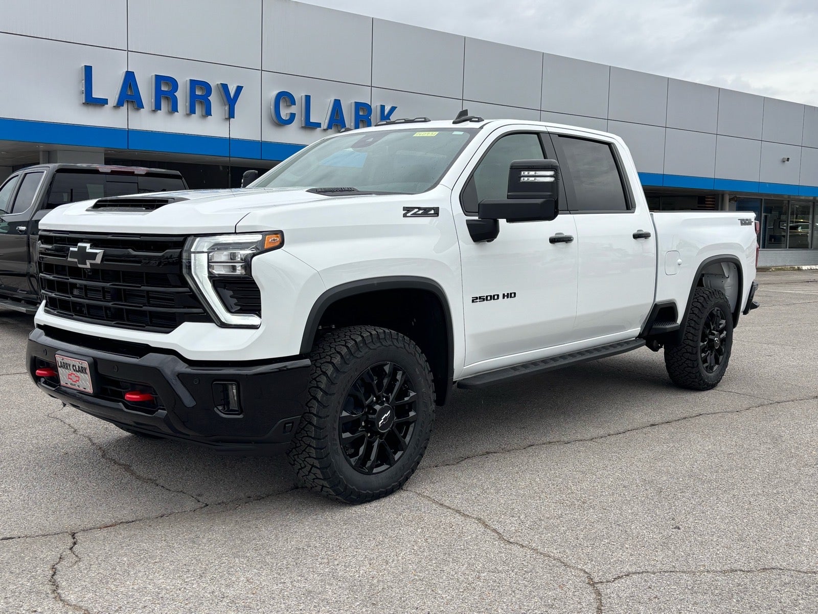 2026 Chevrolet Silverado 2500 HD LT in Summit White — front three-quarter view