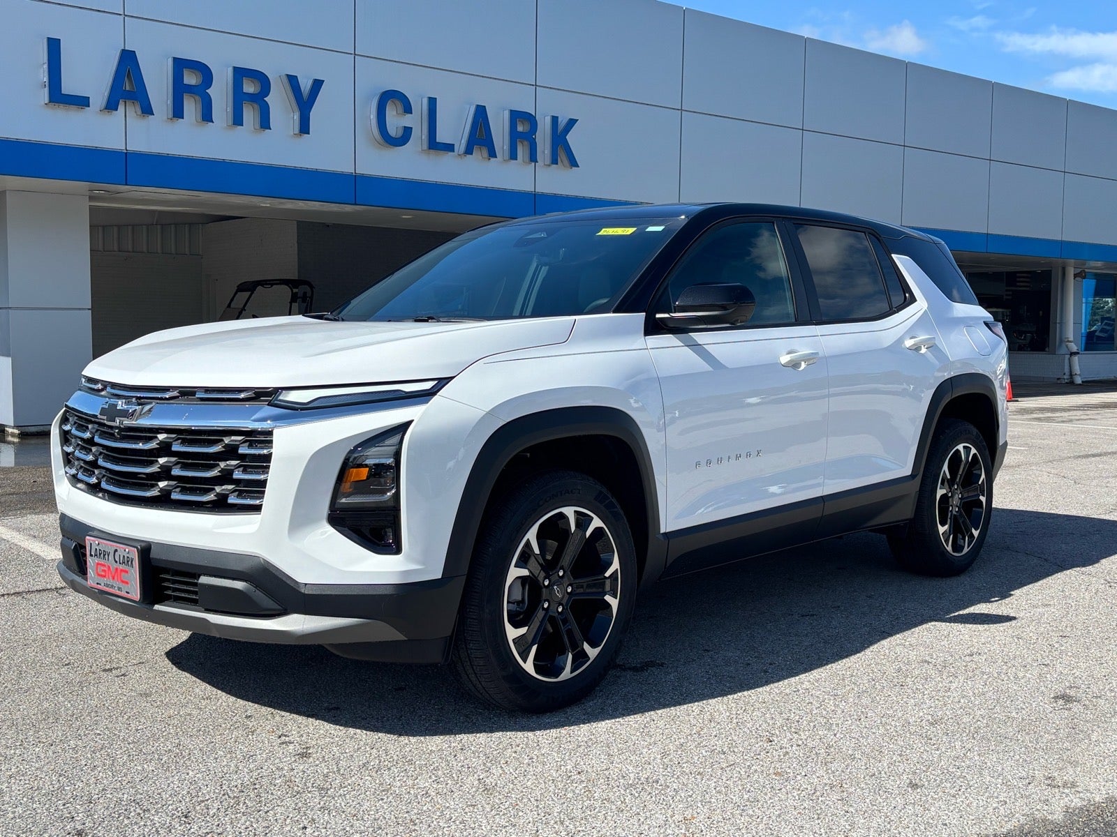 2026 Chevrolet Equinox LT in Summit White — front three-quarter view
