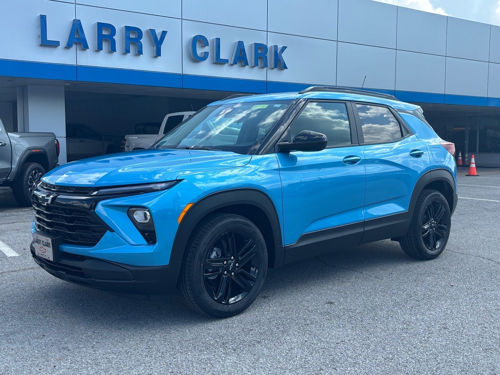 2026 Chevrolet Trailblazer LT in Marina Blue Metallic — front three-quarter view